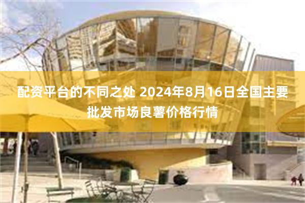 配资平台的不同之处 2024年8月16日全国主要批发市场良薯价格行情